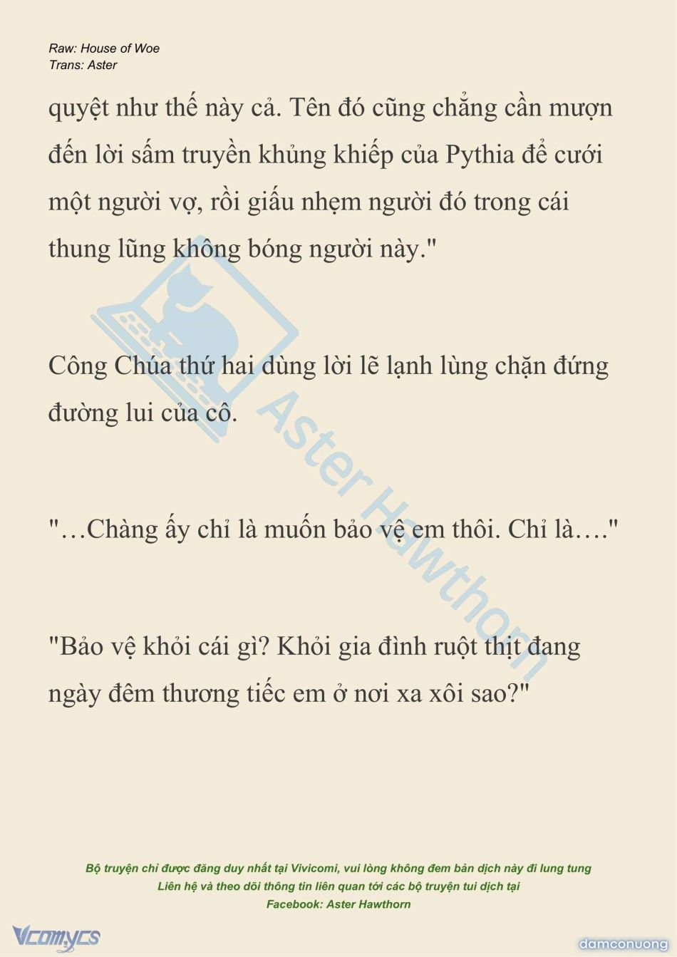 đọc truyện [novel] Dành Cho Các Nữ Thần: Dành Cho Psyche Chương 33 ảnh 14 tại Thiên Thai Truyện