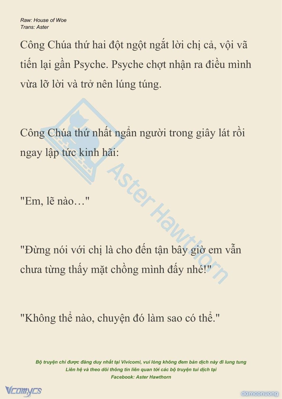 đọc truyện [novel] Dành Cho Các Nữ Thần: Dành Cho Psyche Chương 33 ảnh 18 tại Thiên Thai Truyện