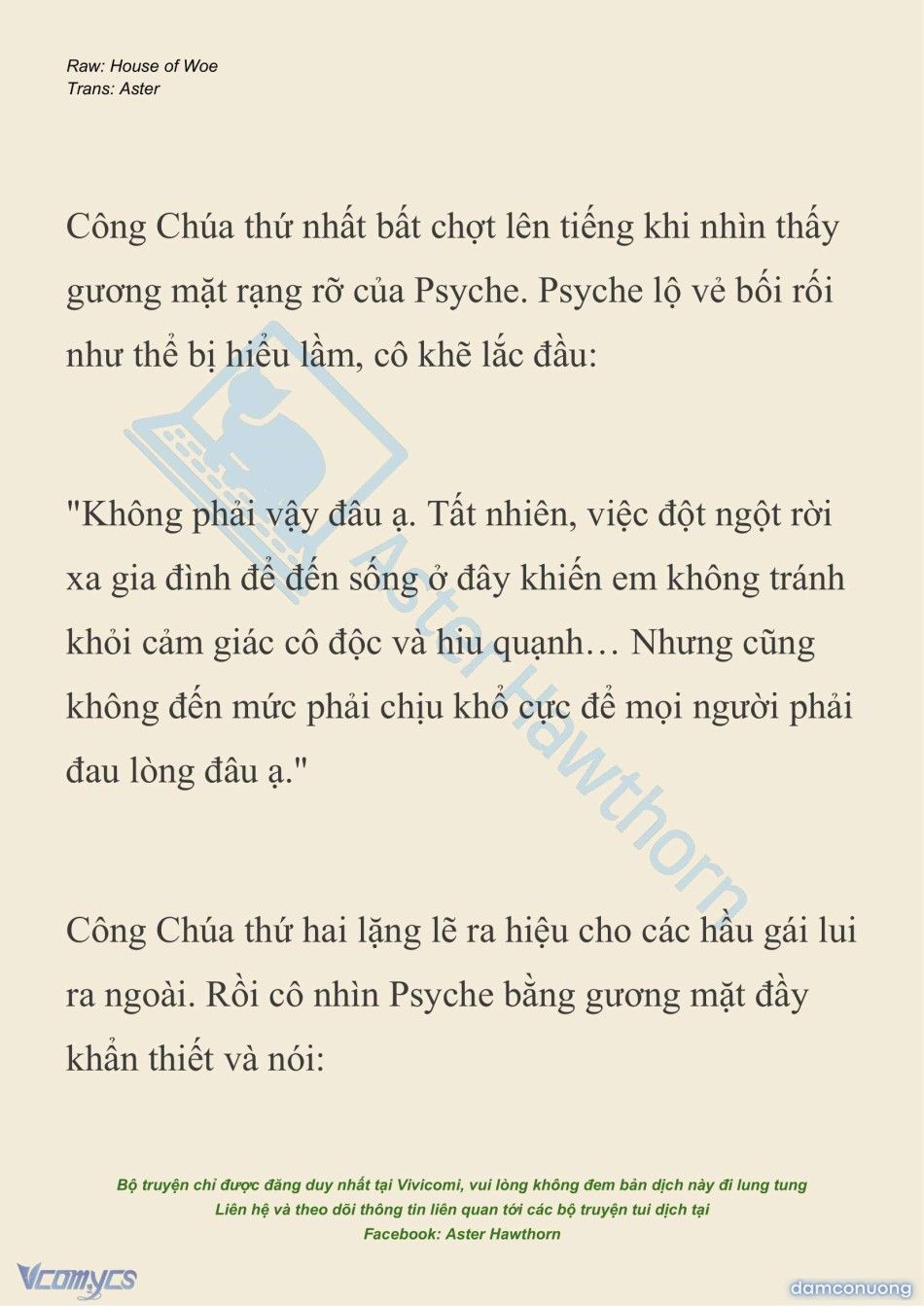 đọc truyện [novel] Dành Cho Các Nữ Thần: Dành Cho Psyche Chương 33 ảnh 9 tại Thiên Thai Truyện