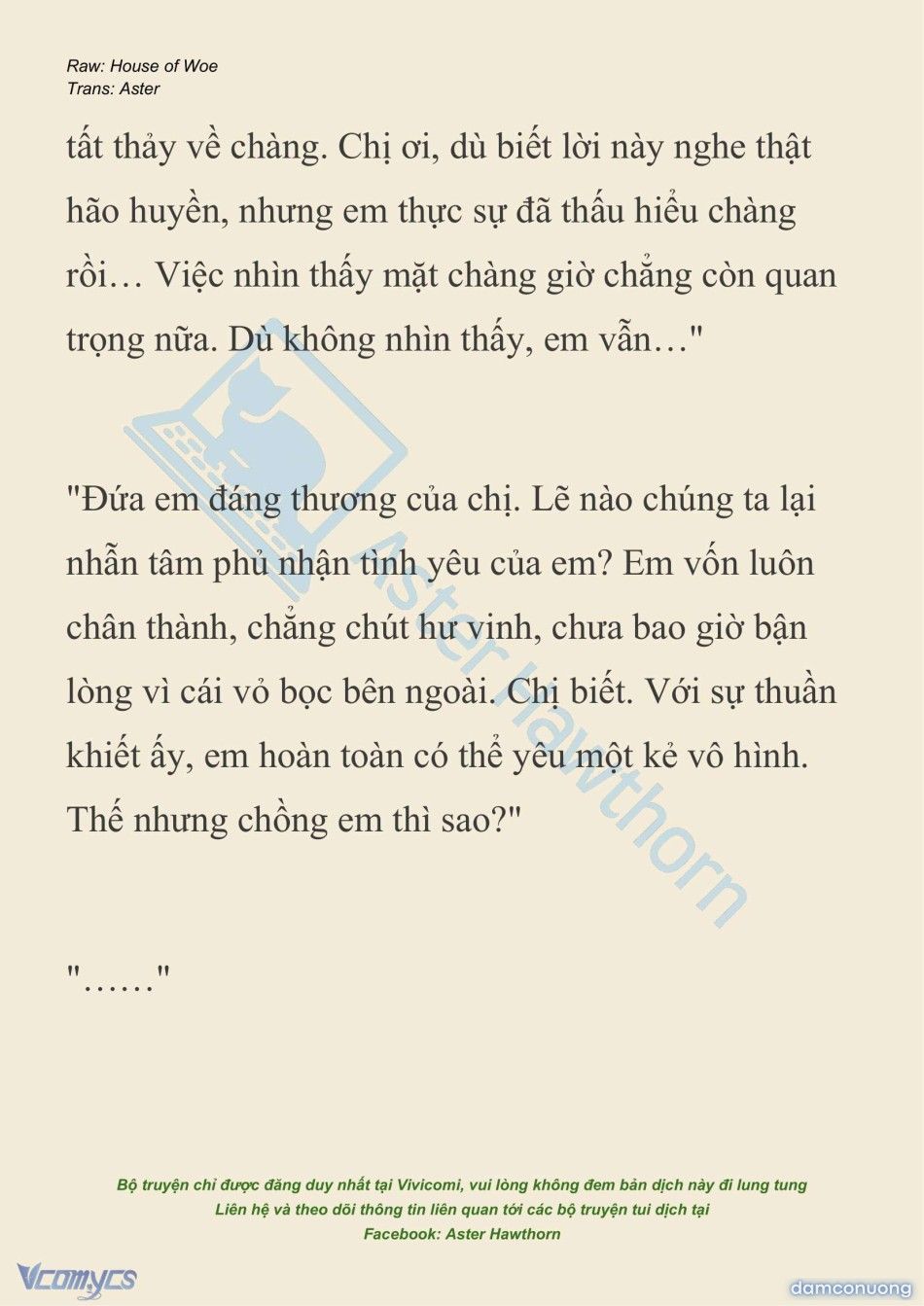 đọc truyện [novel] Dành Cho Các Nữ Thần: Dành Cho Psyche Chương 34 ảnh 3 tại Thiên Thai Truyện