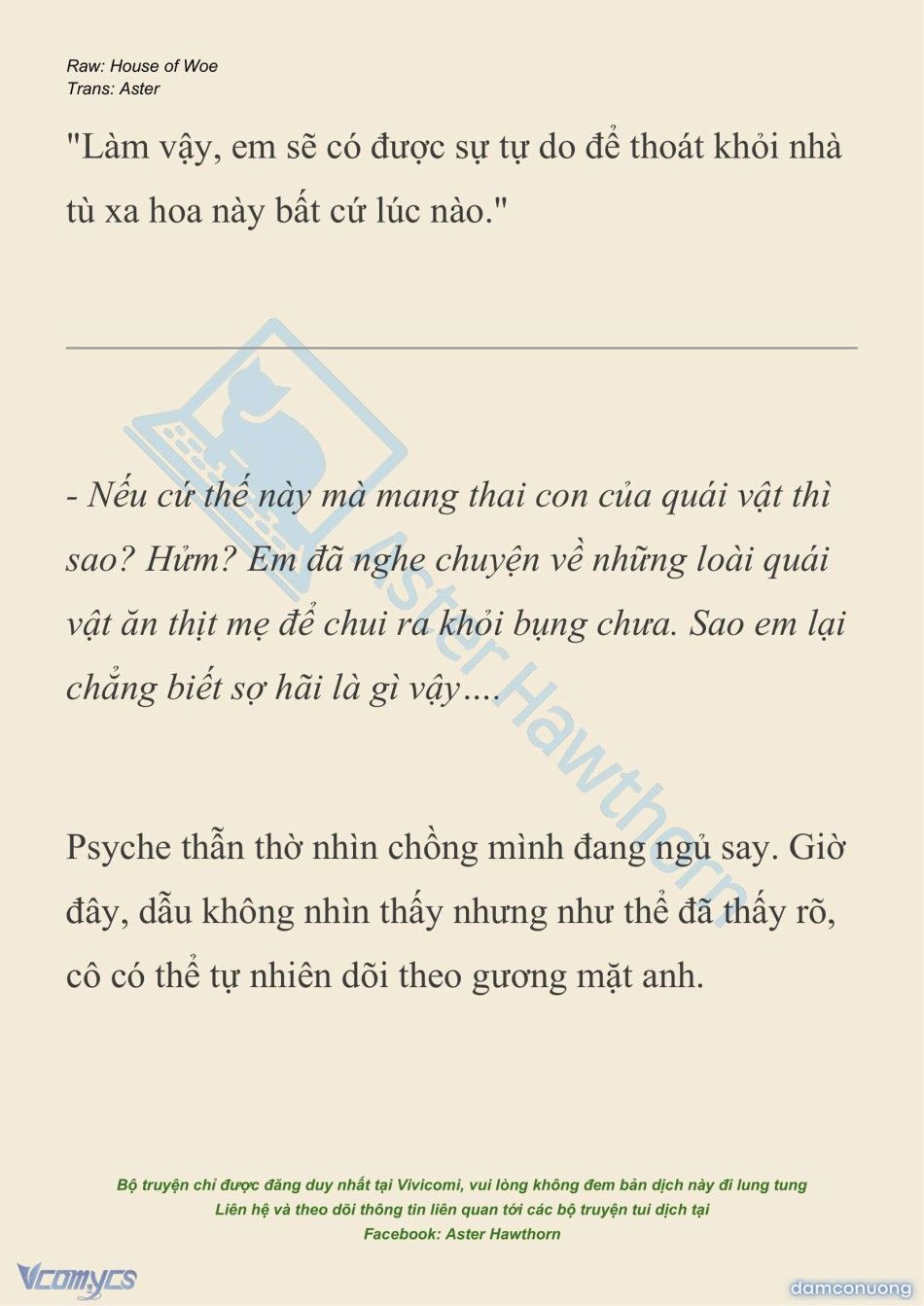đọc truyện [novel] Dành Cho Các Nữ Thần: Dành Cho Psyche Chương 34 ảnh 12 tại Thiên Thai Truyện
