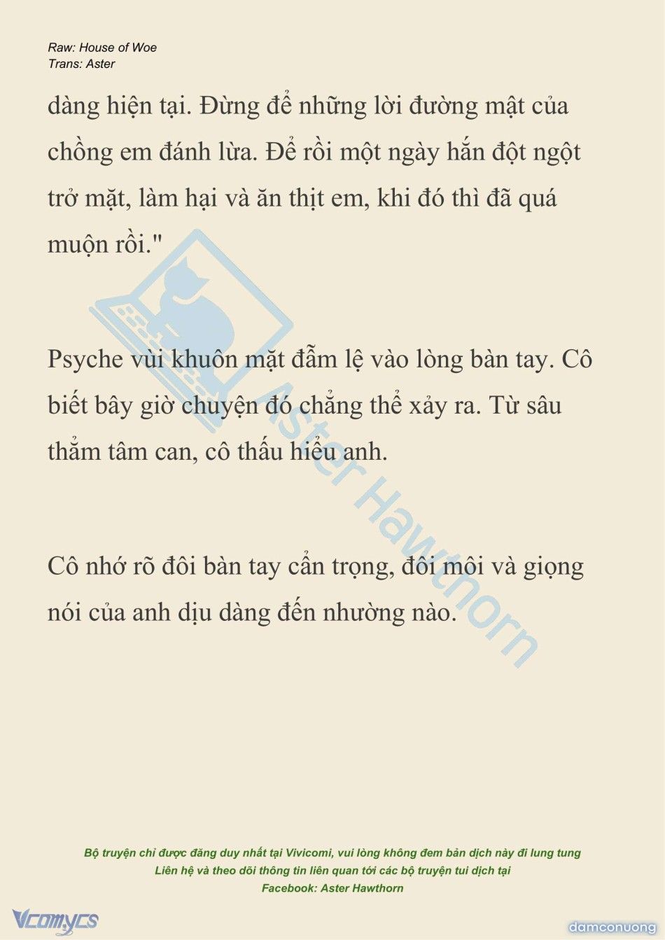 đọc truyện [novel] Dành Cho Các Nữ Thần: Dành Cho Psyche Chương 34 ảnh 7 tại Thiên Thai Truyện