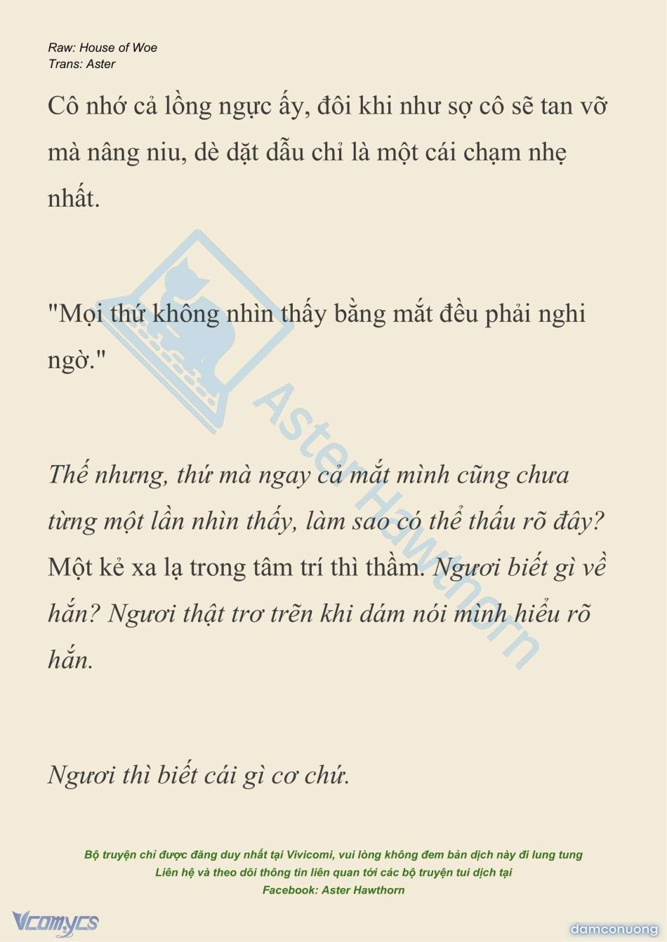 đọc truyện [novel] Dành Cho Các Nữ Thần: Dành Cho Psyche Chương 34 ảnh 8 tại Thiên Thai Truyện