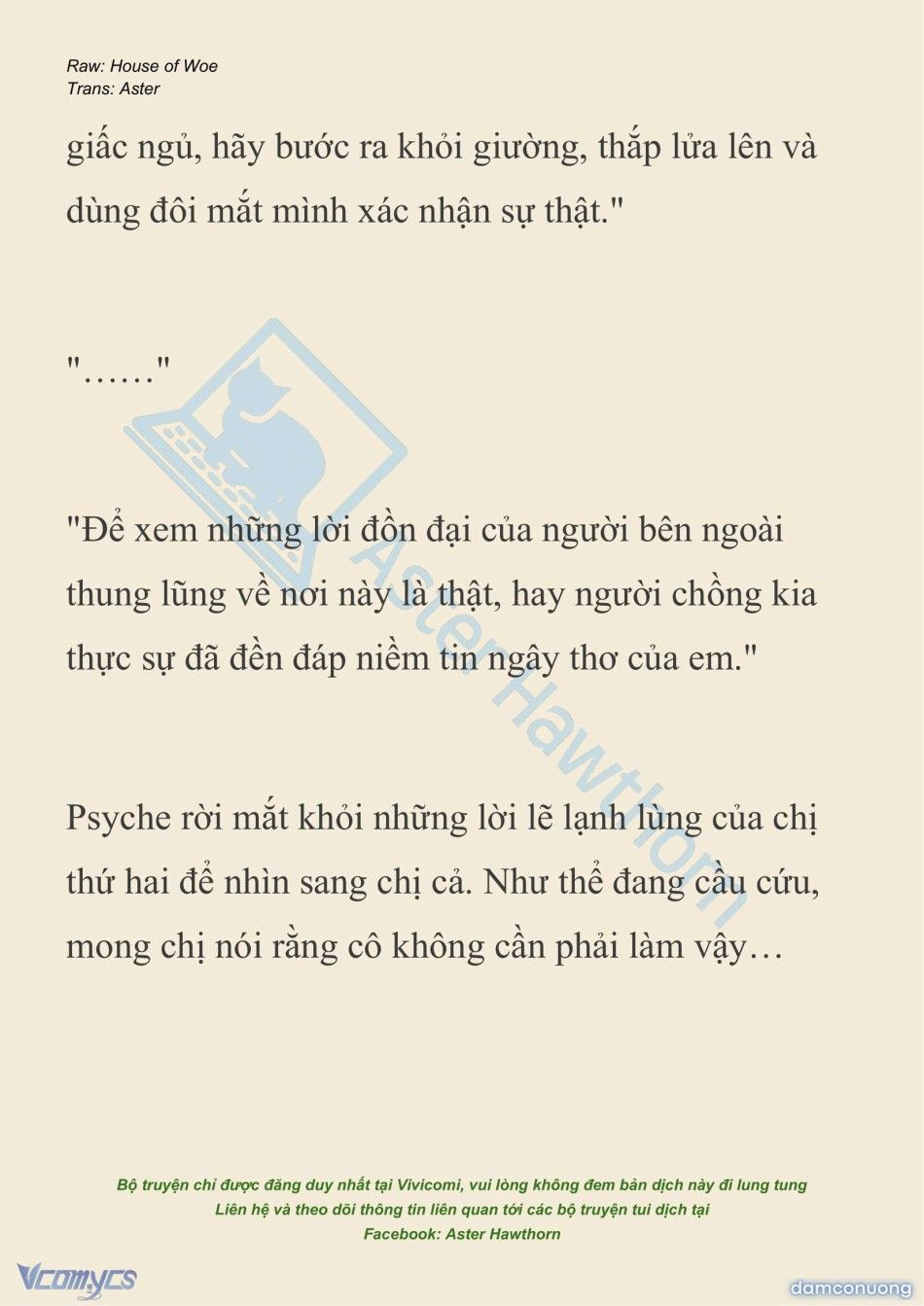 đọc truyện [novel] Dành Cho Các Nữ Thần: Dành Cho Psyche Chương 34 ảnh 10 tại Thiên Thai Truyện