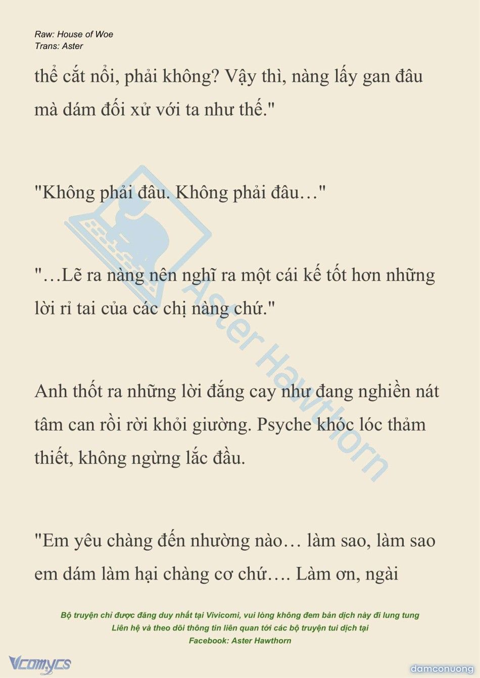 đọc truyện [novel] Dành Cho Các Nữ Thần: Dành Cho Psyche Chương 35 ảnh 14 tại Thiên Thai Truyện