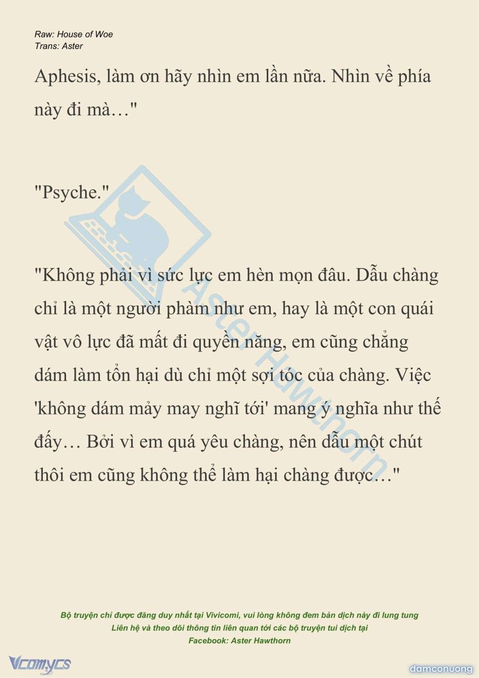 đọc truyện [novel] Dành Cho Các Nữ Thần: Dành Cho Psyche Chương 35 ảnh 15 tại Thiên Thai Truyện