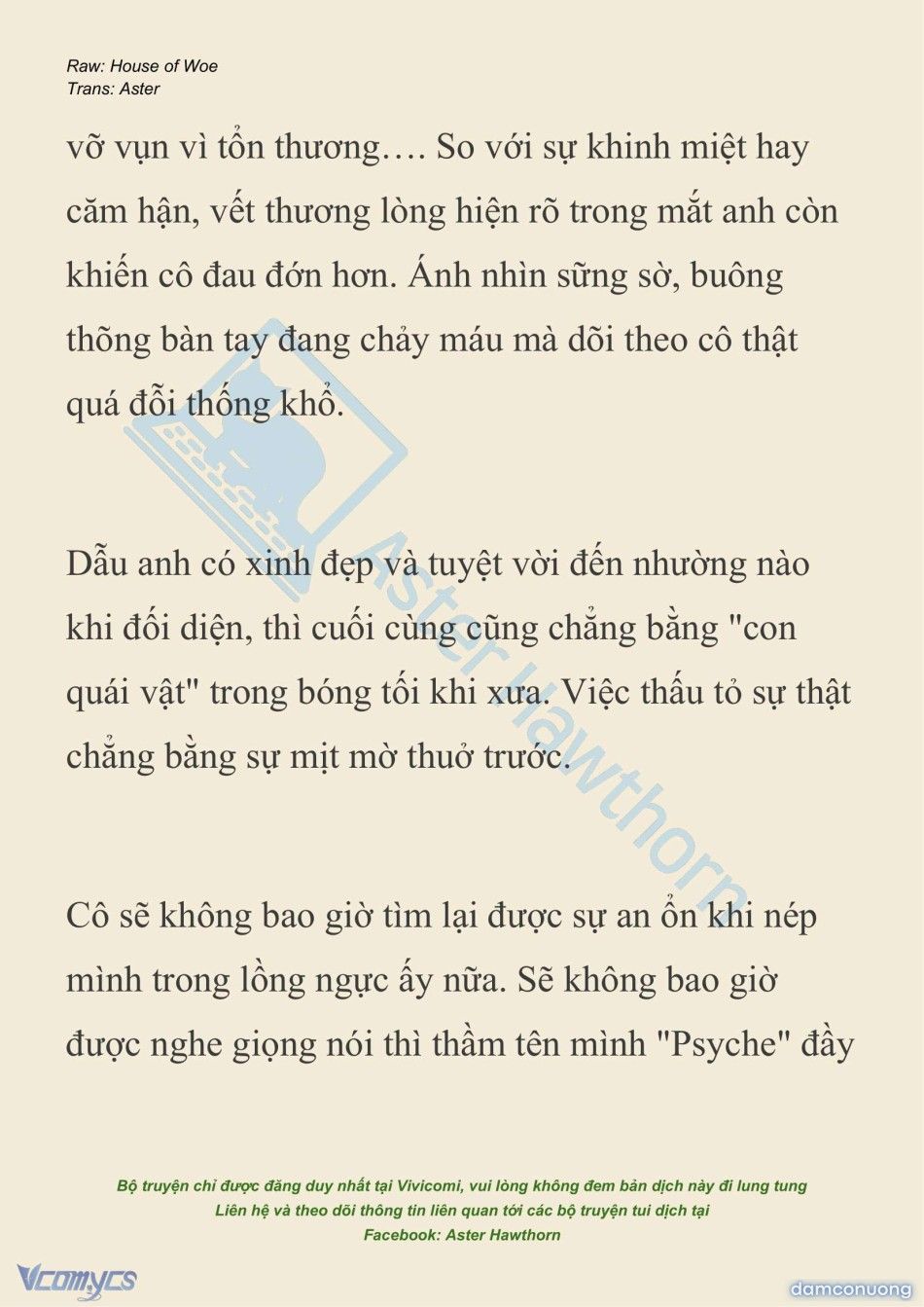 đọc truyện [novel] Dành Cho Các Nữ Thần: Dành Cho Psyche Chương 35 ảnh 17 tại Thiên Thai Truyện
