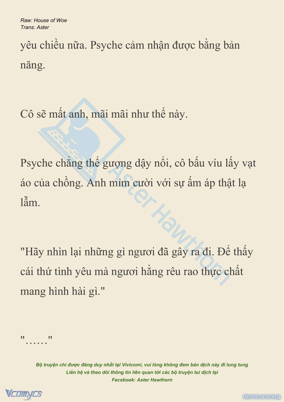 đọc truyện [novel] Dành Cho Các Nữ Thần: Dành Cho Psyche Chương 35 ảnh 18 tại Thiên Thai Truyện