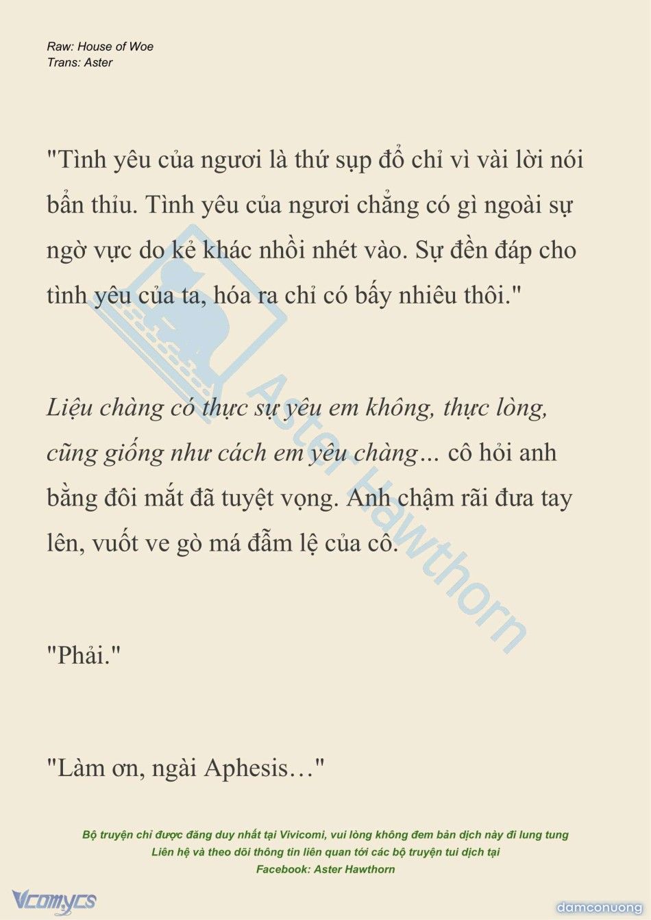 đọc truyện [novel] Dành Cho Các Nữ Thần: Dành Cho Psyche Chương 35 ảnh 19 tại Thiên Thai Truyện