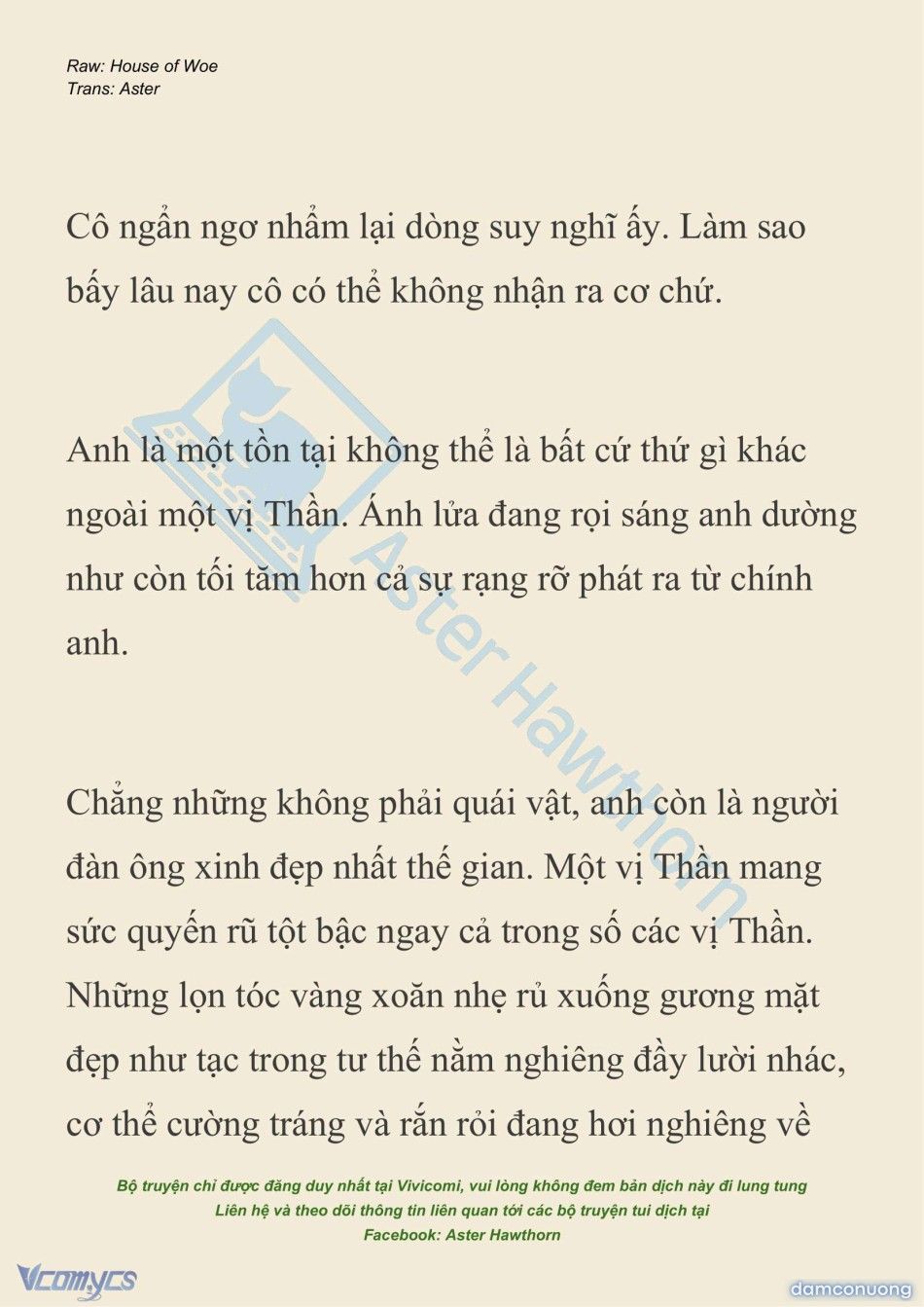 đọc truyện [novel] Dành Cho Các Nữ Thần: Dành Cho Psyche Chương 35 ảnh 5 tại Thiên Thai Truyện