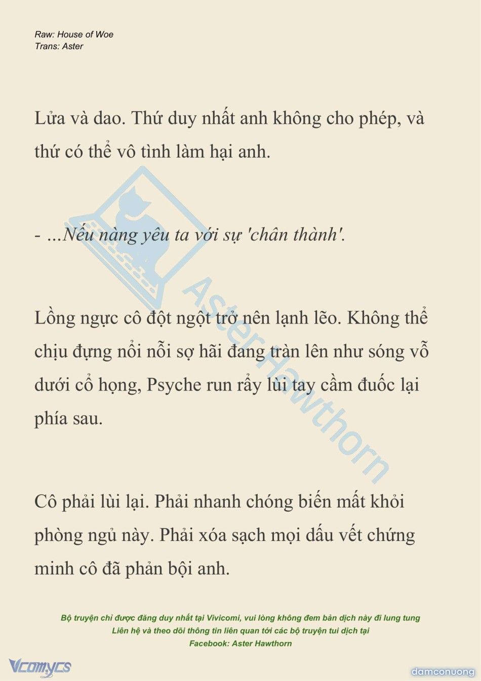 đọc truyện [novel] Dành Cho Các Nữ Thần: Dành Cho Psyche Chương 35 ảnh 8 tại Thiên Thai Truyện