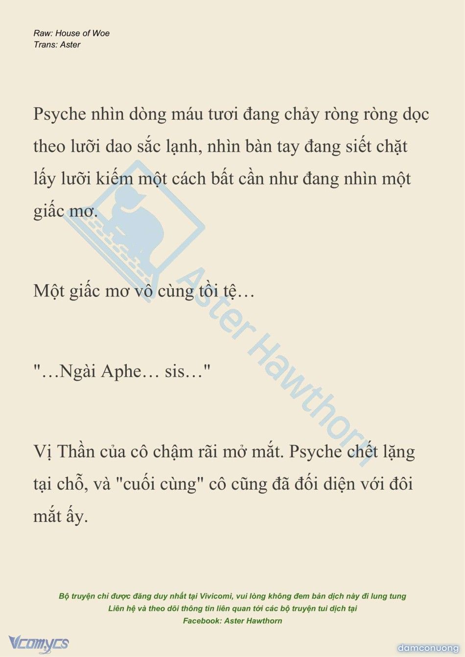 đọc truyện [novel] Dành Cho Các Nữ Thần: Dành Cho Psyche Chương 35 ảnh 10 tại Thiên Thai Truyện