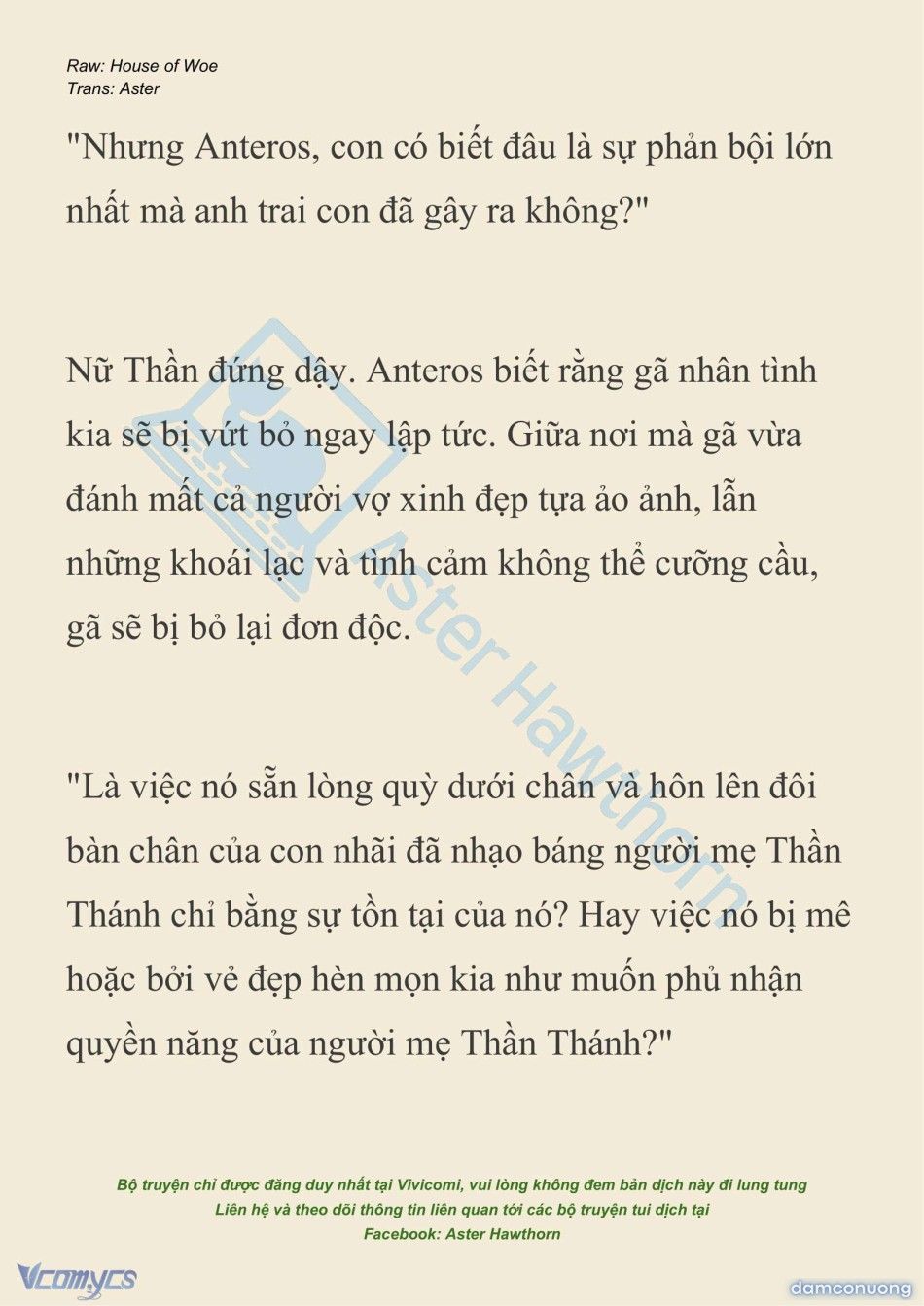 đọc truyện [novel] Dành Cho Các Nữ Thần: Dành Cho Psyche Chương 36 ảnh 15 tại Thiên Thai Truyện