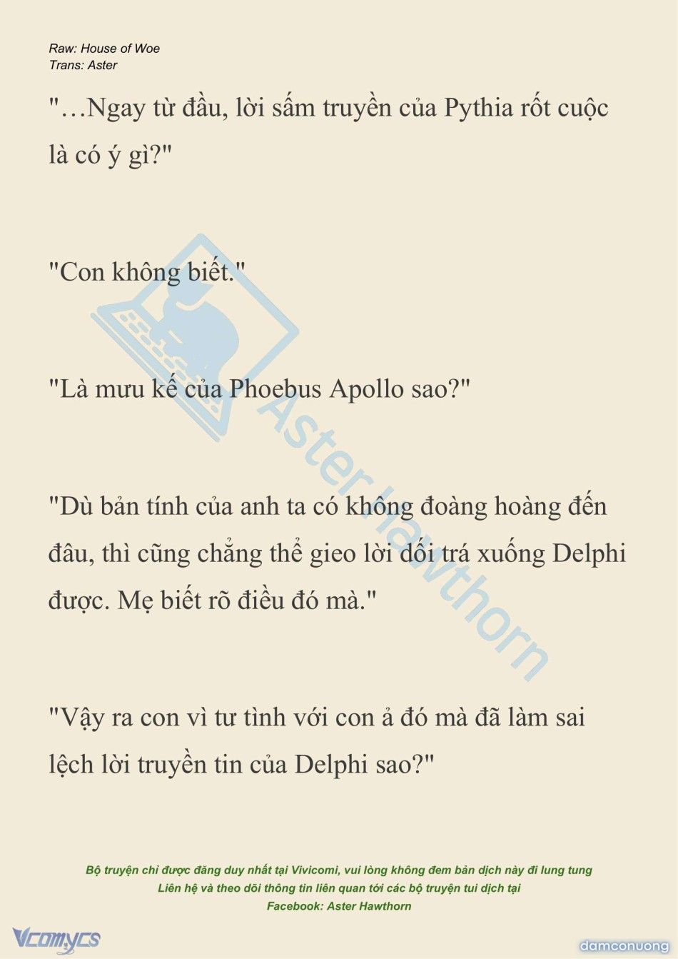 đọc truyện [novel] Dành Cho Các Nữ Thần: Dành Cho Psyche Chương 36 ảnh 24 tại Thiên Thai Truyện