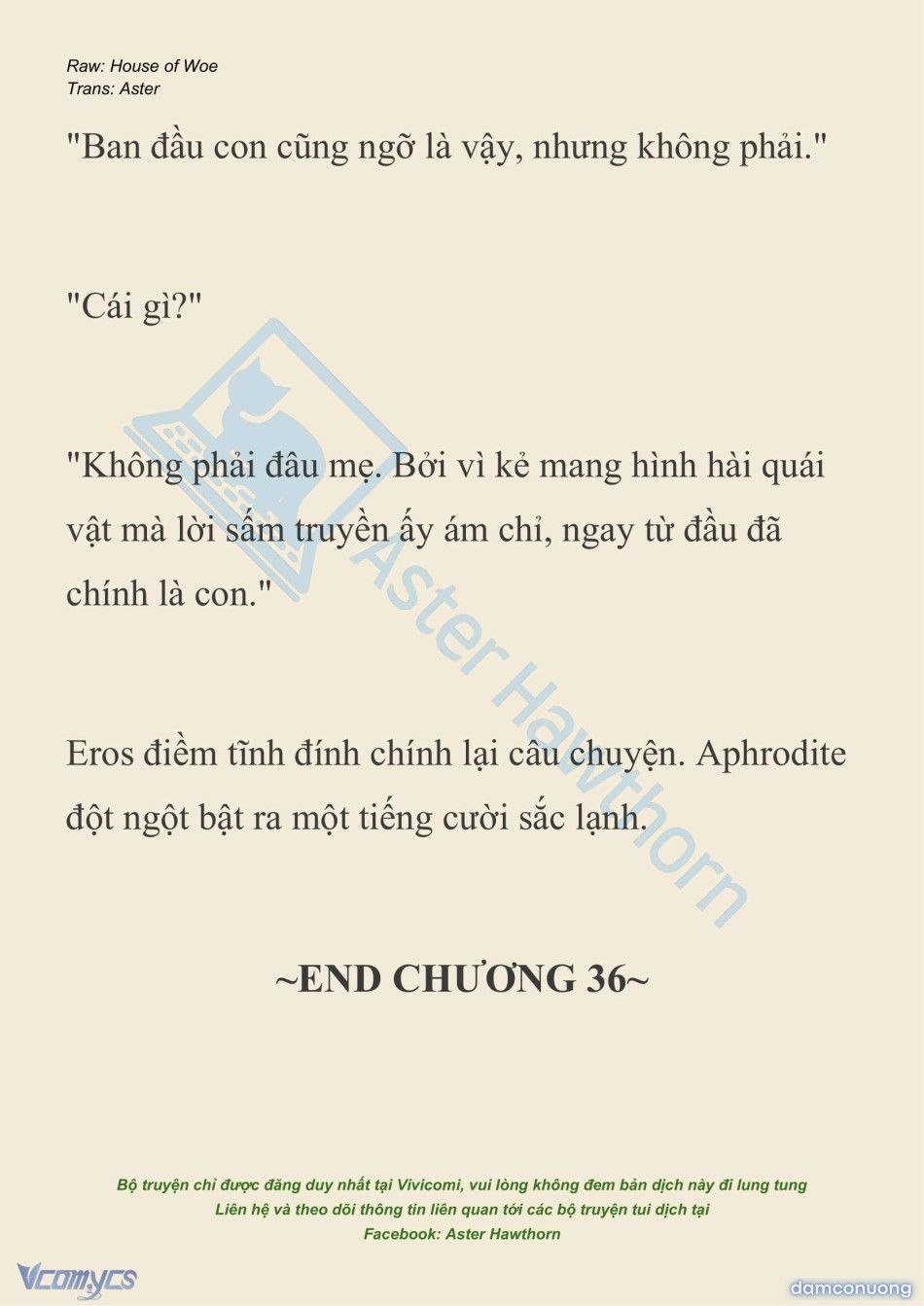 đọc truyện [novel] Dành Cho Các Nữ Thần: Dành Cho Psyche Chương 36 ảnh 25 tại Thiên Thai Truyện