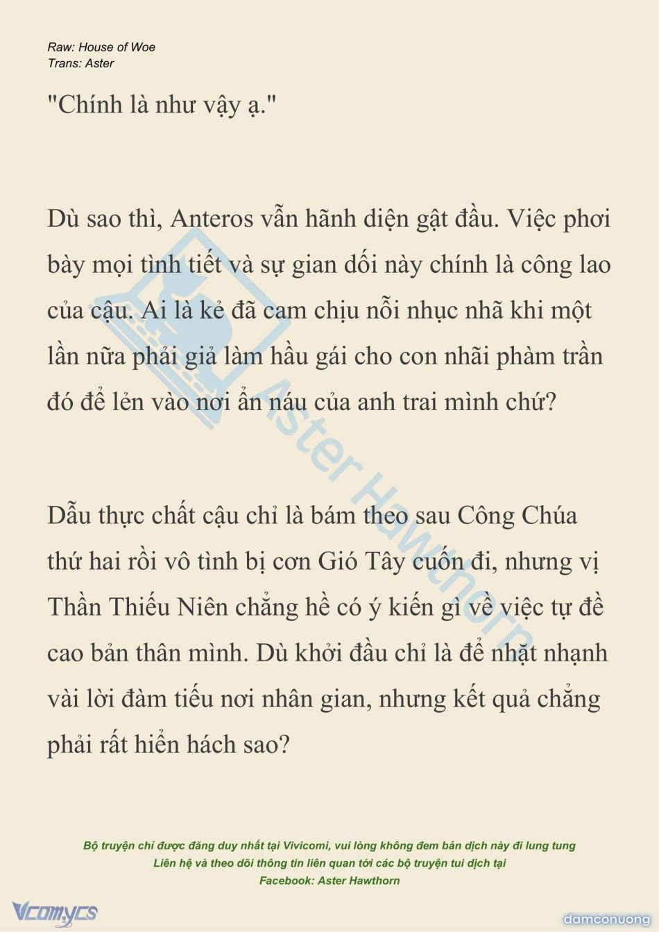 đọc truyện [novel] Dành Cho Các Nữ Thần: Dành Cho Psyche Chương 36 ảnh 6 tại Thiên Thai Truyện