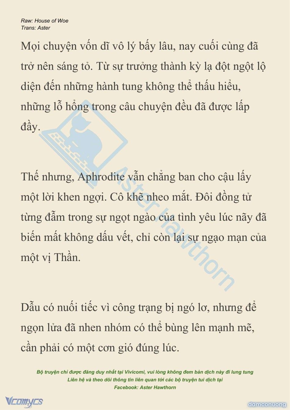 đọc truyện [novel] Dành Cho Các Nữ Thần: Dành Cho Psyche Chương 36 ảnh 8 tại Thiên Thai Truyện