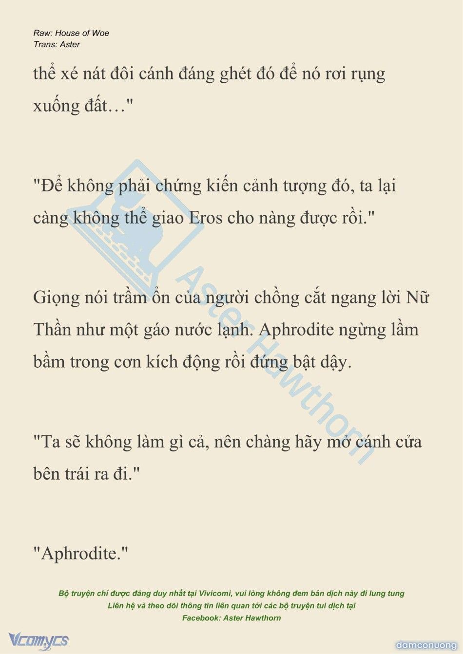 đọc truyện [novel] Dành Cho Các Nữ Thần: Dành Cho Psyche Chương 37 ảnh 19 tại Thiên Thai Truyện