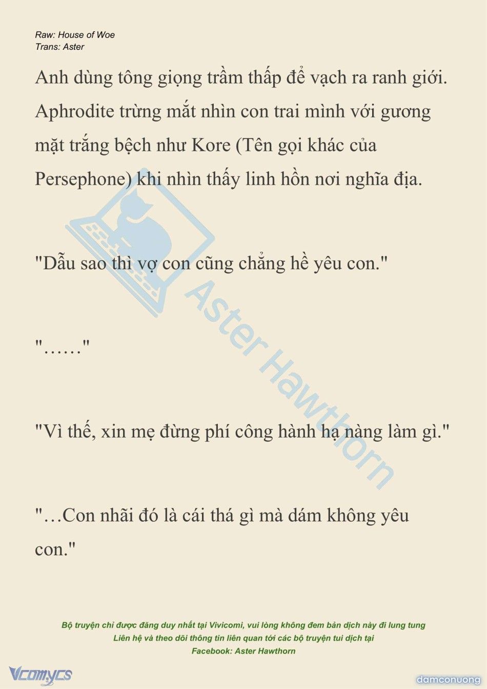 đọc truyện [novel] Dành Cho Các Nữ Thần: Dành Cho Psyche Chương 37 ảnh 5 tại Thiên Thai Truyện