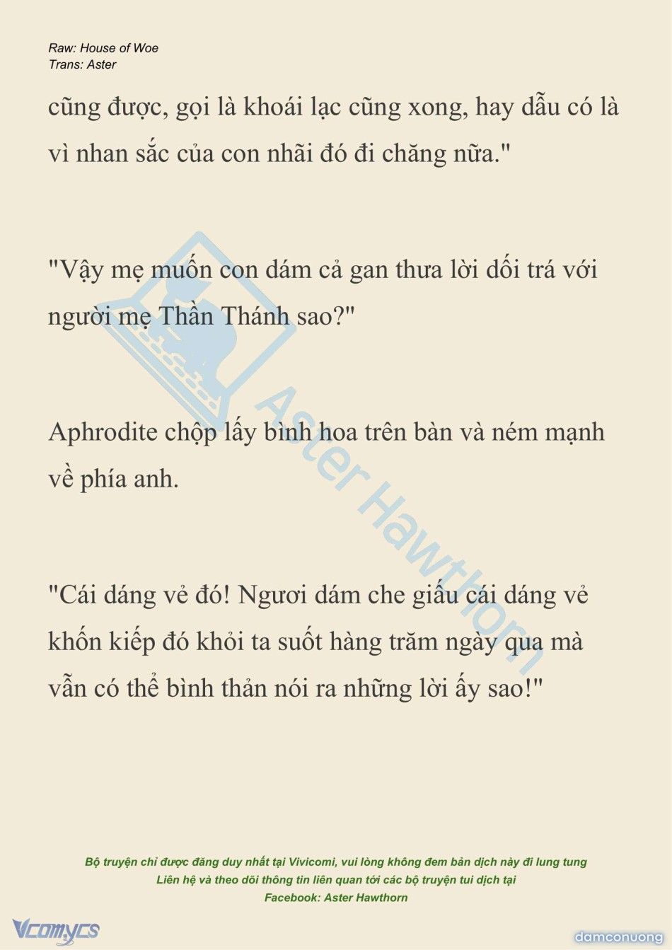 đọc truyện [novel] Dành Cho Các Nữ Thần: Dành Cho Psyche Chương 37 ảnh 8 tại Thiên Thai Truyện