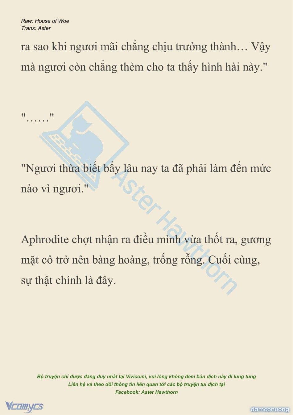 đọc truyện [novel] Dành Cho Các Nữ Thần: Dành Cho Psyche Chương 37 ảnh 10 tại Thiên Thai Truyện