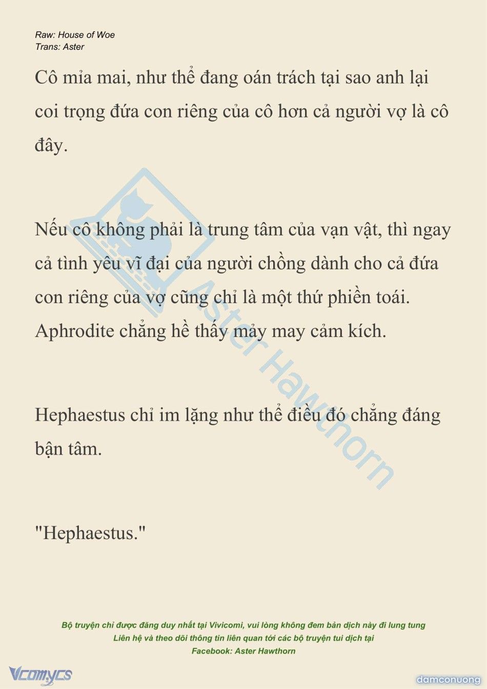 đọc truyện [novel] Dành Cho Các Nữ Thần: Dành Cho Psyche Chương 38 ảnh 3 tại Thiên Thai Truyện