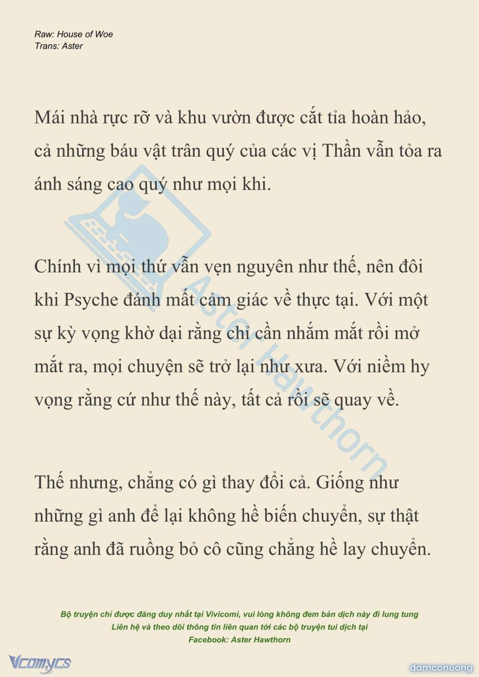 đọc truyện [novel] Dành Cho Các Nữ Thần: Dành Cho Psyche Chương 38 ảnh 13 tại Thiên Thai Truyện