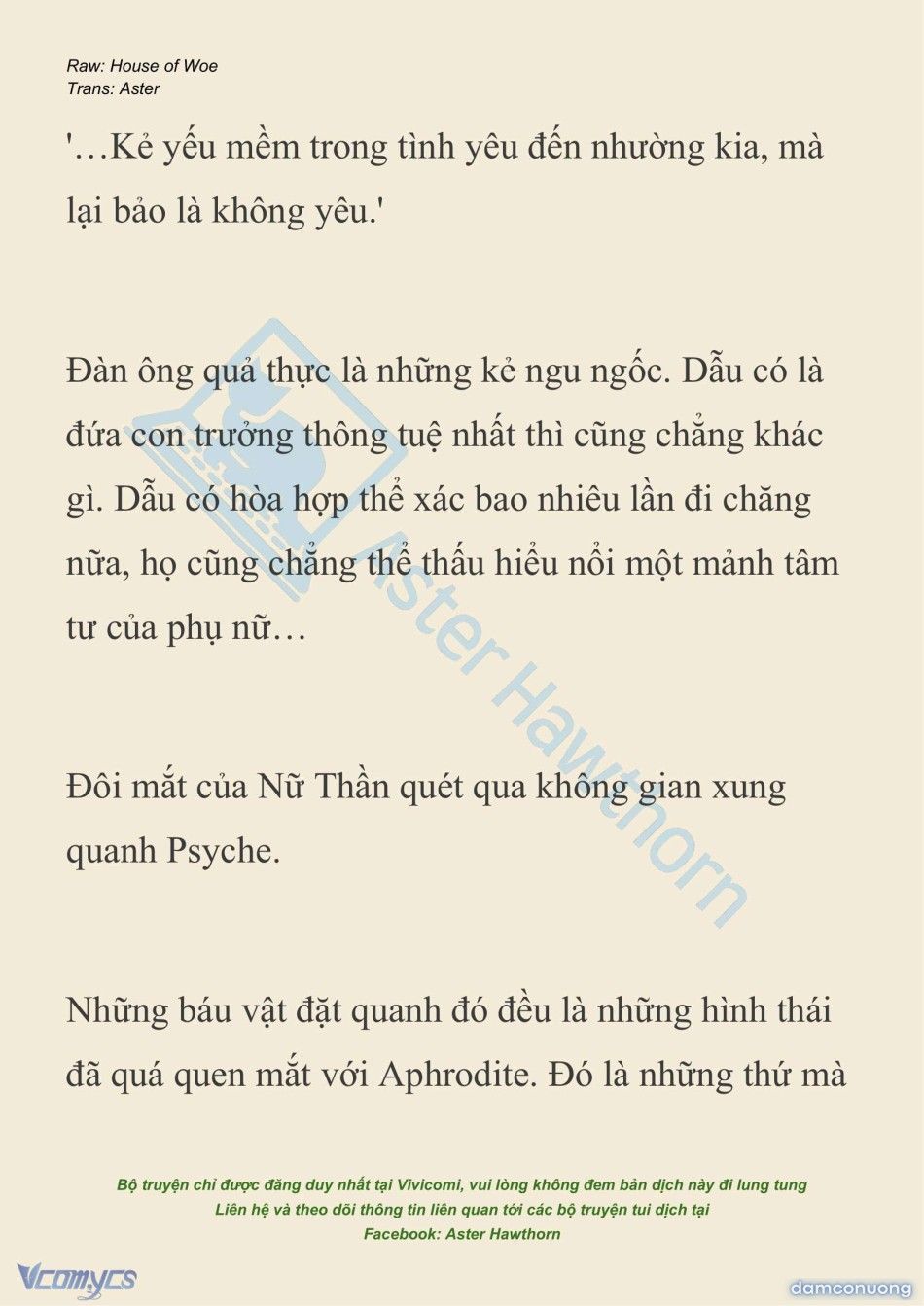 đọc truyện [novel] Dành Cho Các Nữ Thần: Dành Cho Psyche Chương 38 ảnh 6 tại Thiên Thai Truyện