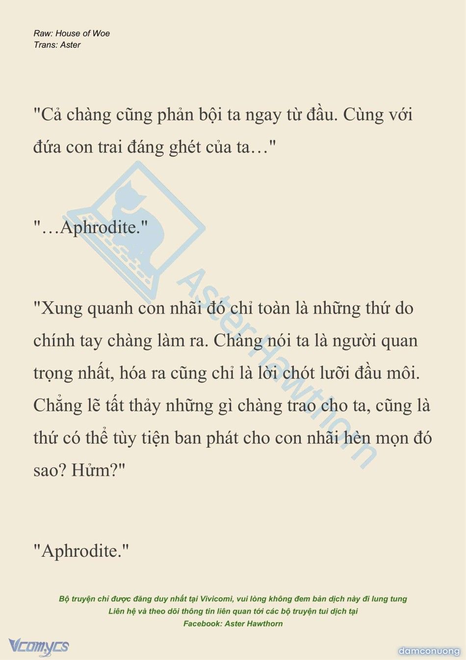 đọc truyện [novel] Dành Cho Các Nữ Thần: Dành Cho Psyche Chương 38 ảnh 9 tại Thiên Thai Truyện