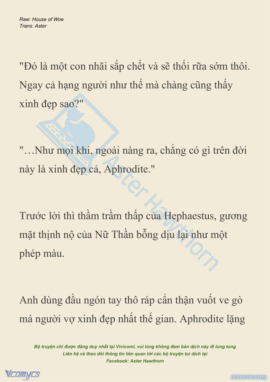 đọc truyện [novel] Dành Cho Các Nữ Thần: Dành Cho Psyche Chương 38 ảnh 10 tại Thiên Thai Truyện