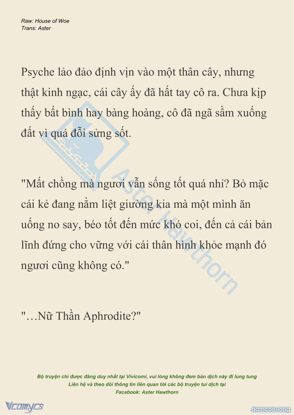 đọc truyện [novel] Dành Cho Các Nữ Thần: Dành Cho Psyche Chương 39 ảnh 21 tại Thiên Thai Truyện