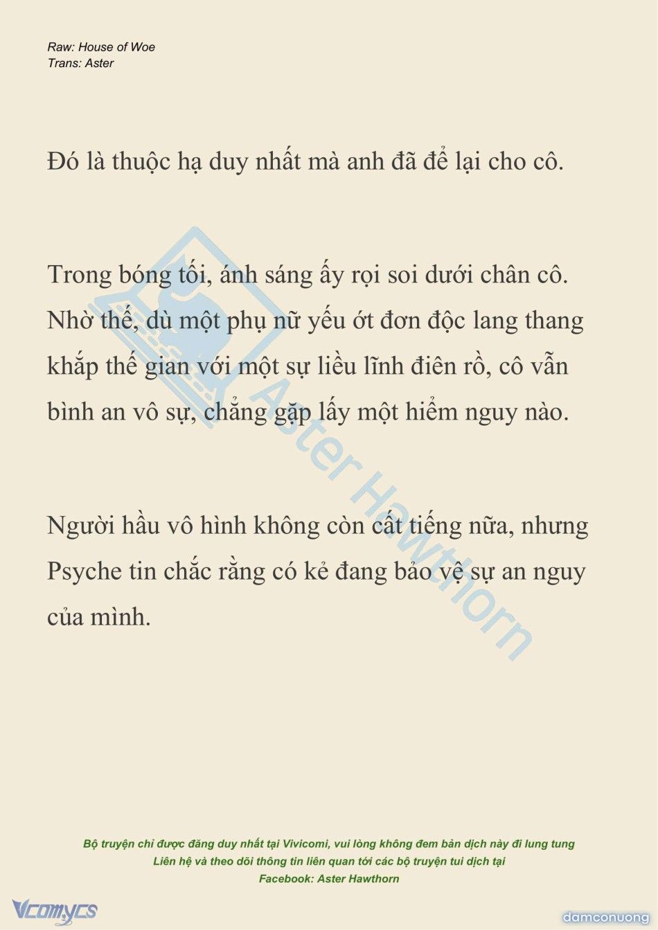 đọc truyện [novel] Dành Cho Các Nữ Thần: Dành Cho Psyche Chương 39 ảnh 4 tại Thiên Thai Truyện