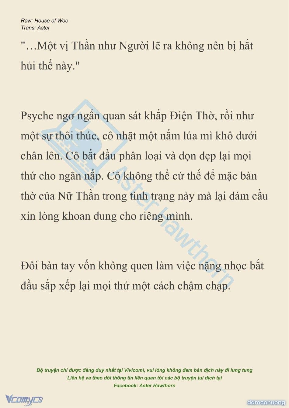 đọc truyện [novel] Dành Cho Các Nữ Thần: Dành Cho Psyche Chương 39 ảnh 9 tại Thiên Thai Truyện