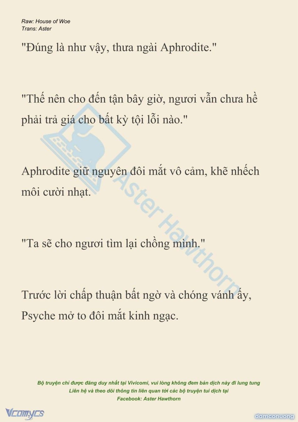 đọc truyện [novel] Dành Cho Các Nữ Thần: Dành Cho Psyche Chương 40 ảnh 14 tại Thiên Thai Truyện