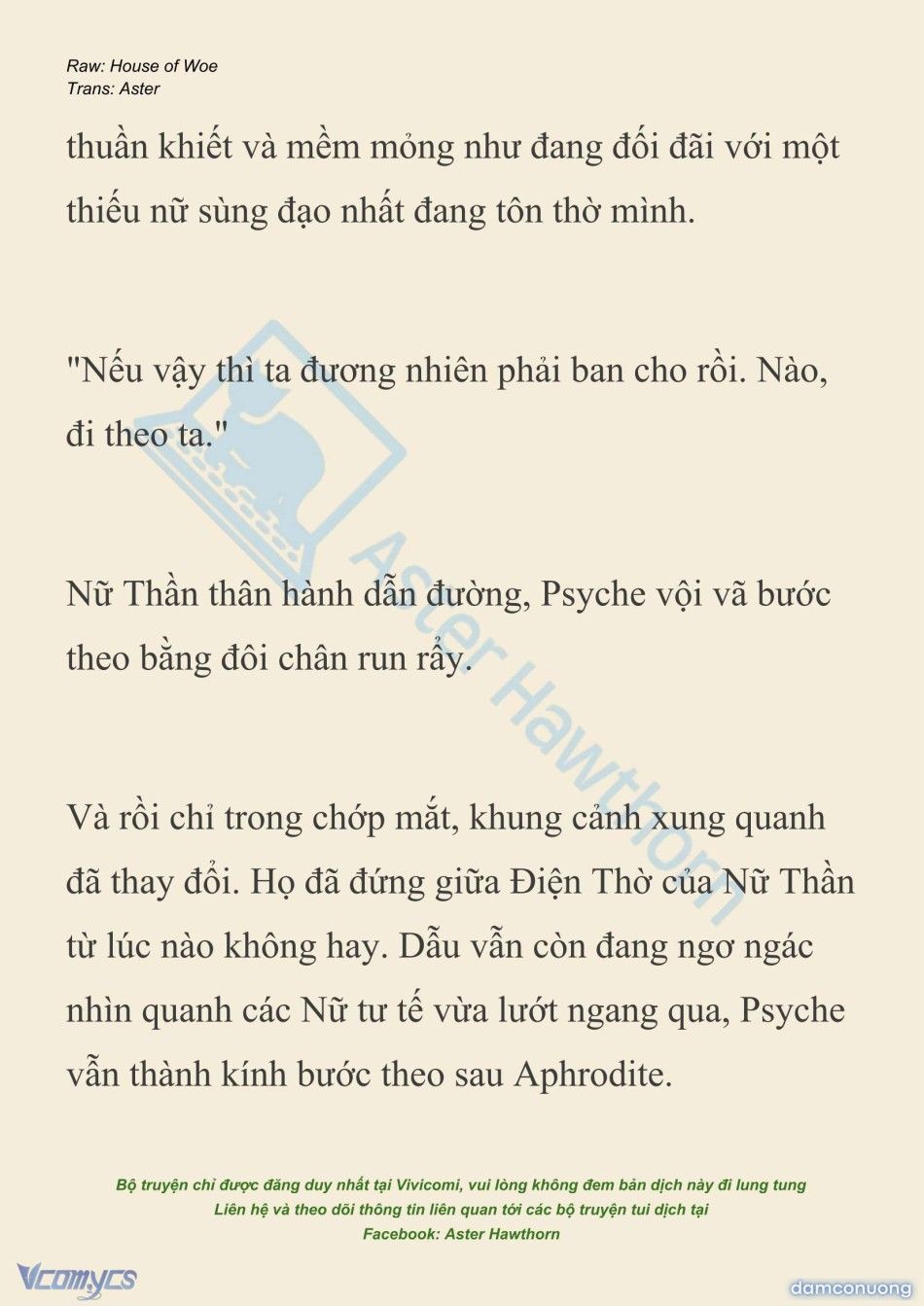 đọc truyện [novel] Dành Cho Các Nữ Thần: Dành Cho Psyche Chương 40 ảnh 17 tại Thiên Thai Truyện