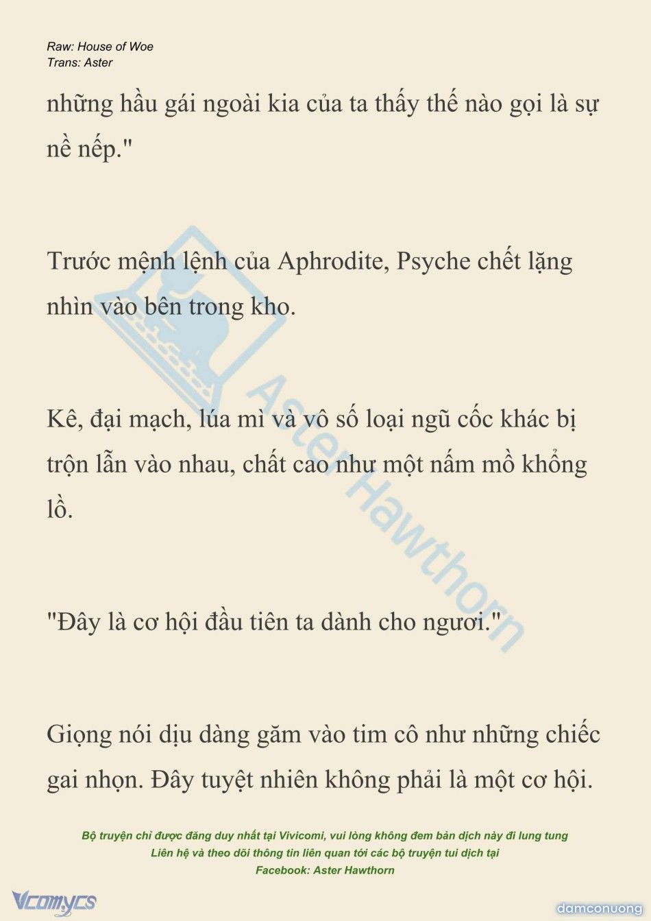 đọc truyện [novel] Dành Cho Các Nữ Thần: Dành Cho Psyche Chương 40 ảnh 19 tại Thiên Thai Truyện