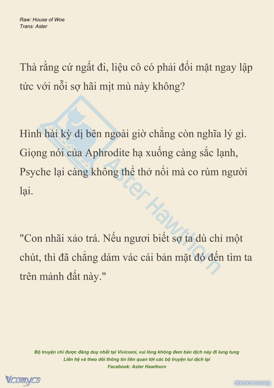 đọc truyện [novel] Dành Cho Các Nữ Thần: Dành Cho Psyche Chương 40 ảnh 7 tại Thiên Thai Truyện