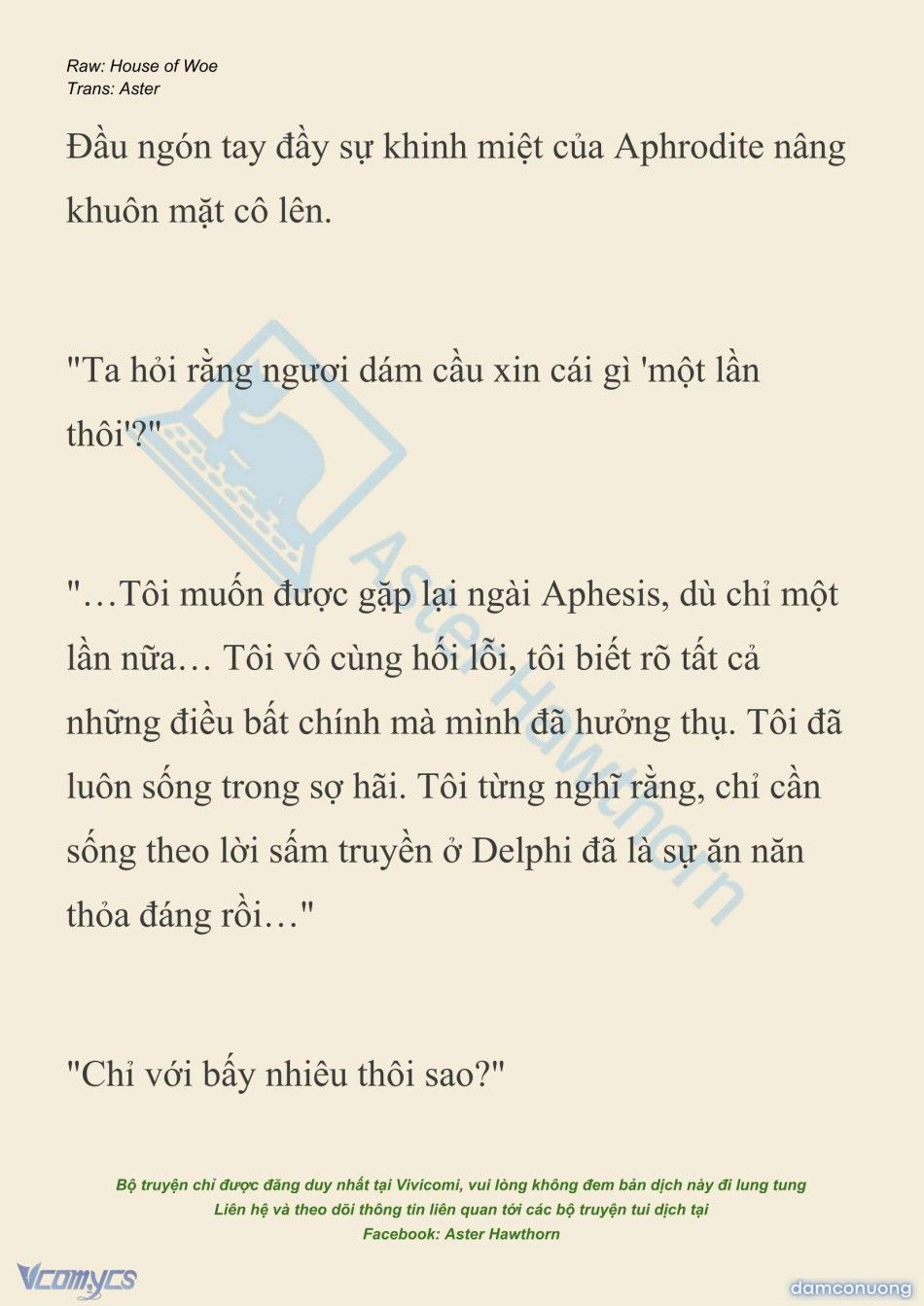 đọc truyện [novel] Dành Cho Các Nữ Thần: Dành Cho Psyche Chương 40 ảnh 9 tại Thiên Thai Truyện