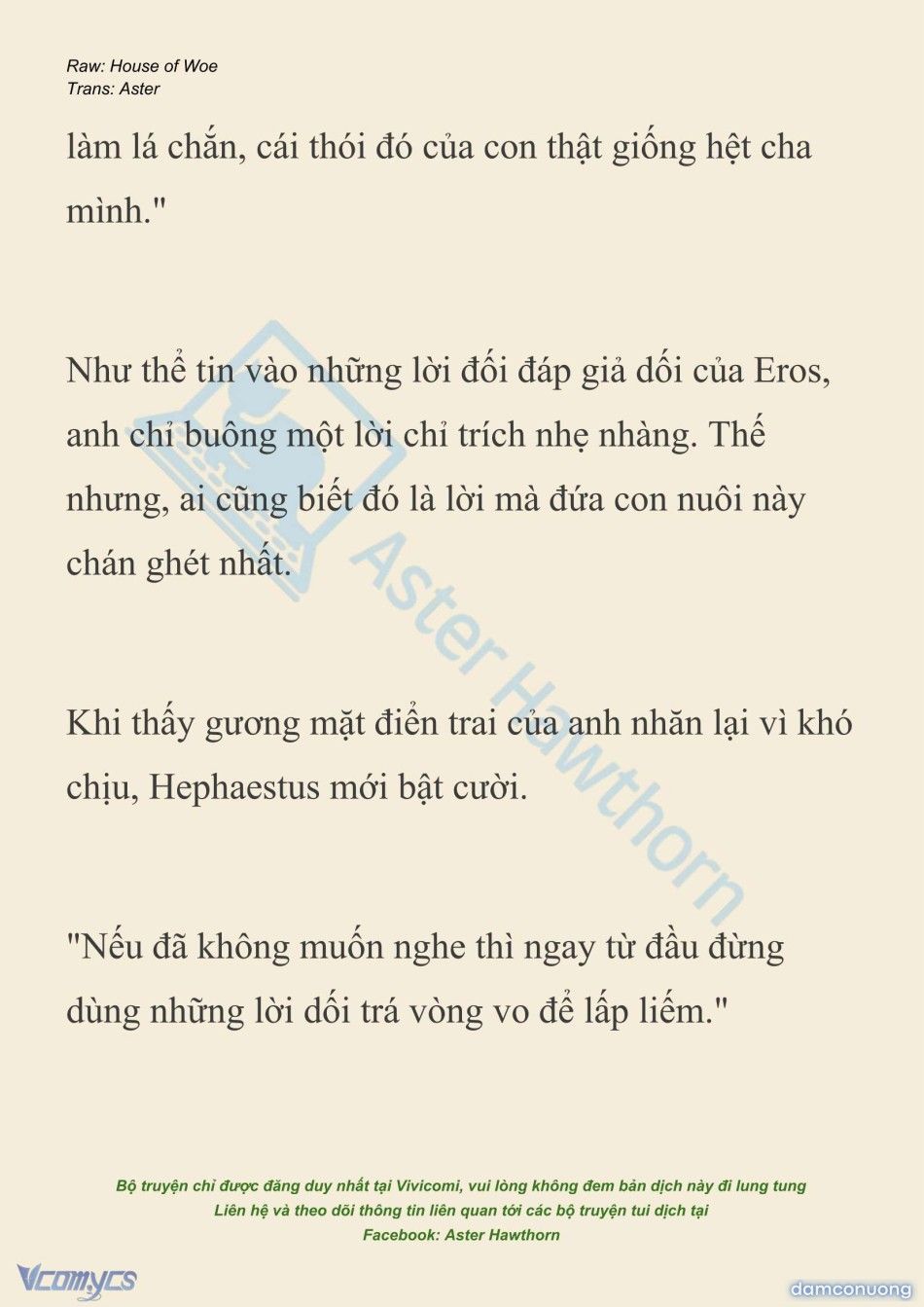 đọc truyện [novel] Dành Cho Các Nữ Thần: Dành Cho Psyche Chương 41 ảnh 3 tại Thiên Thai Truyện