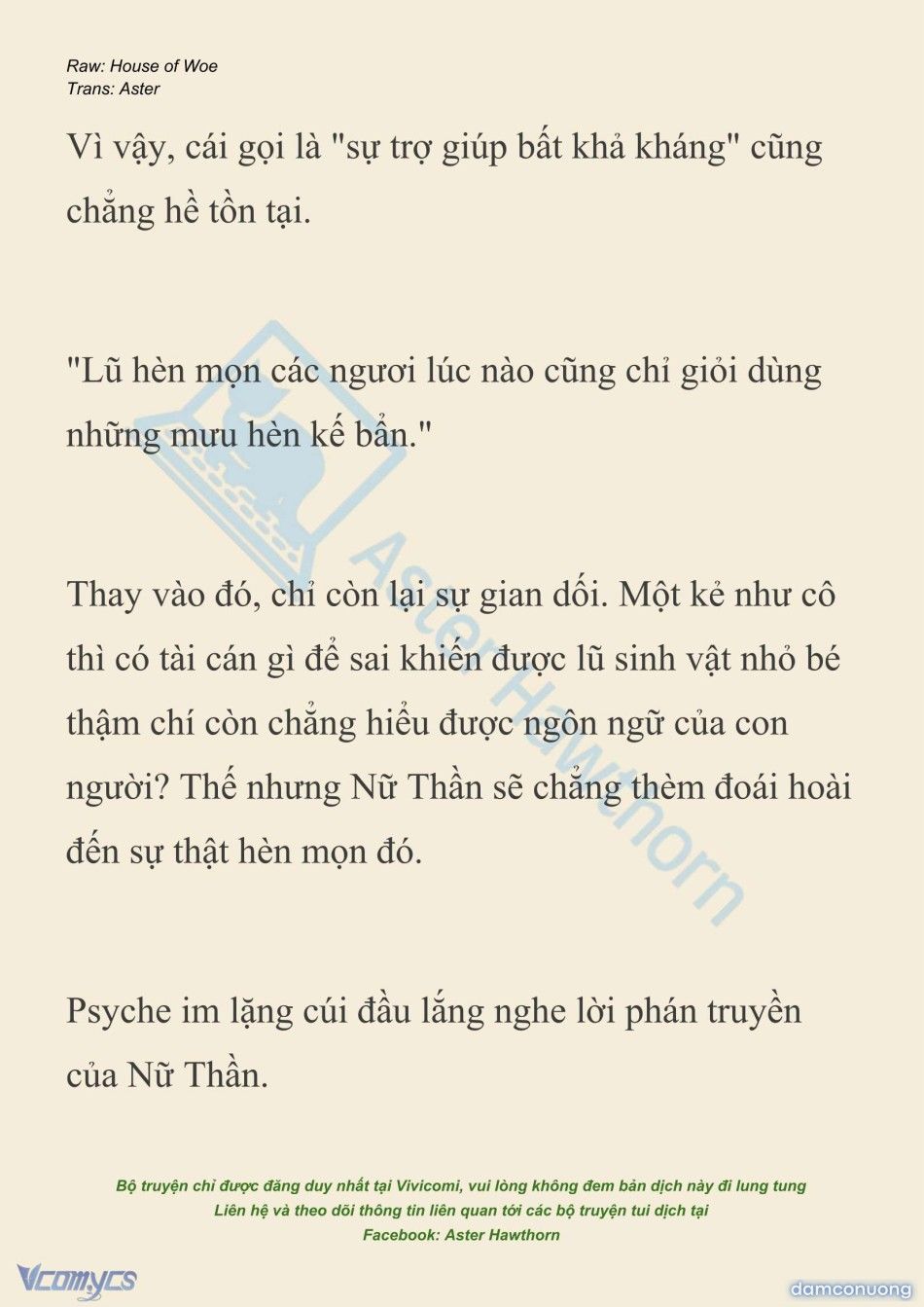 đọc truyện [novel] Dành Cho Các Nữ Thần: Dành Cho Psyche Chương 41 ảnh 22 tại Thiên Thai Truyện