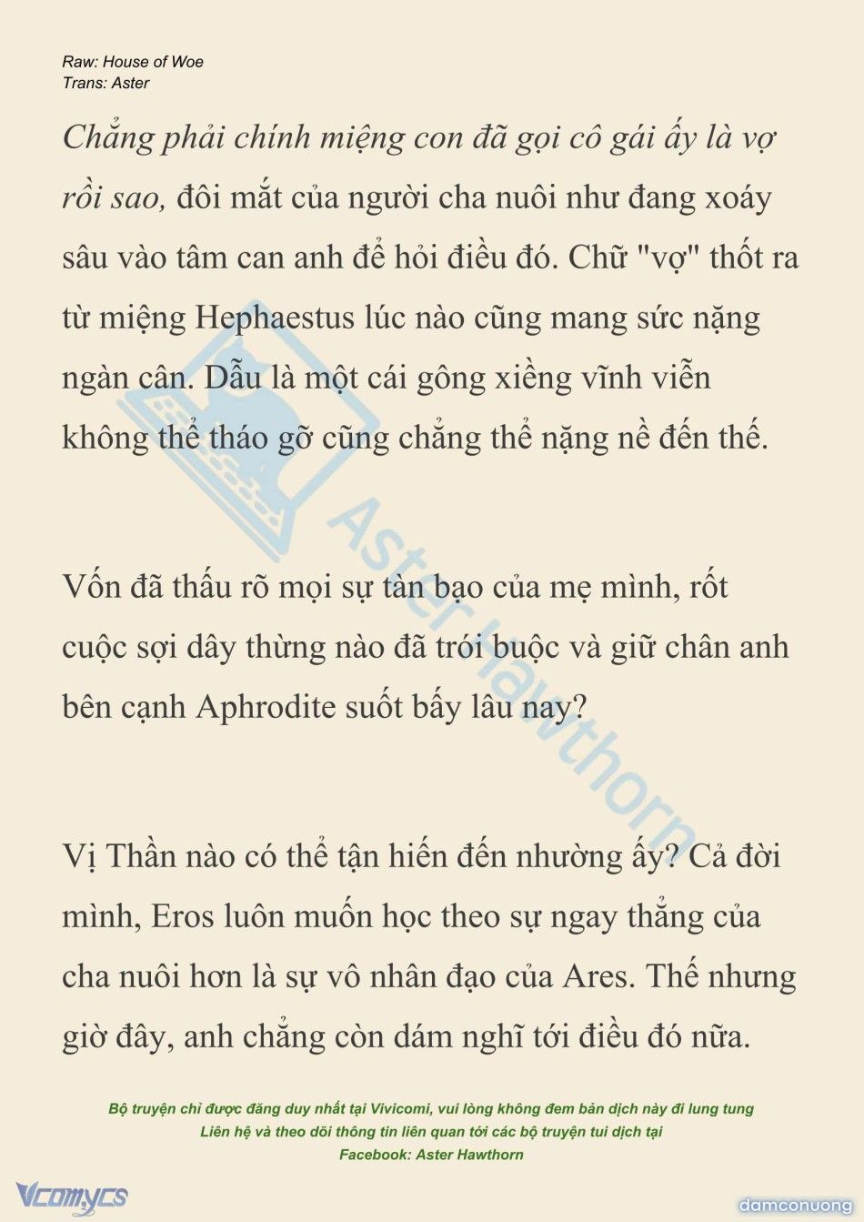 đọc truyện [novel] Dành Cho Các Nữ Thần: Dành Cho Psyche Chương 41 ảnh 5 tại Thiên Thai Truyện