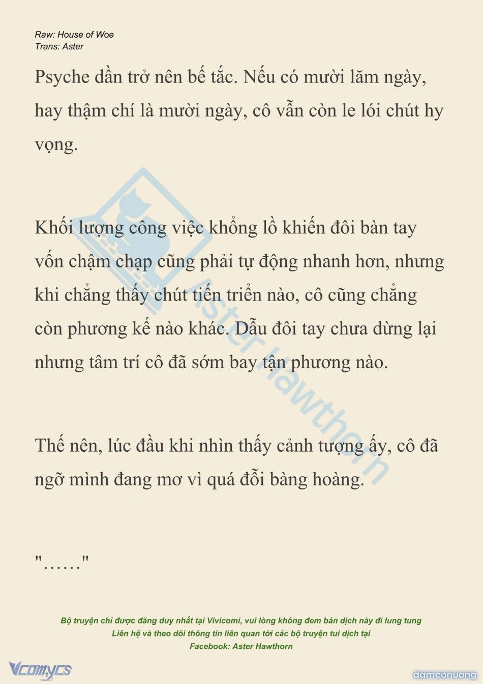 đọc truyện [novel] Dành Cho Các Nữ Thần: Dành Cho Psyche Chương 41 ảnh 10 tại Thiên Thai Truyện