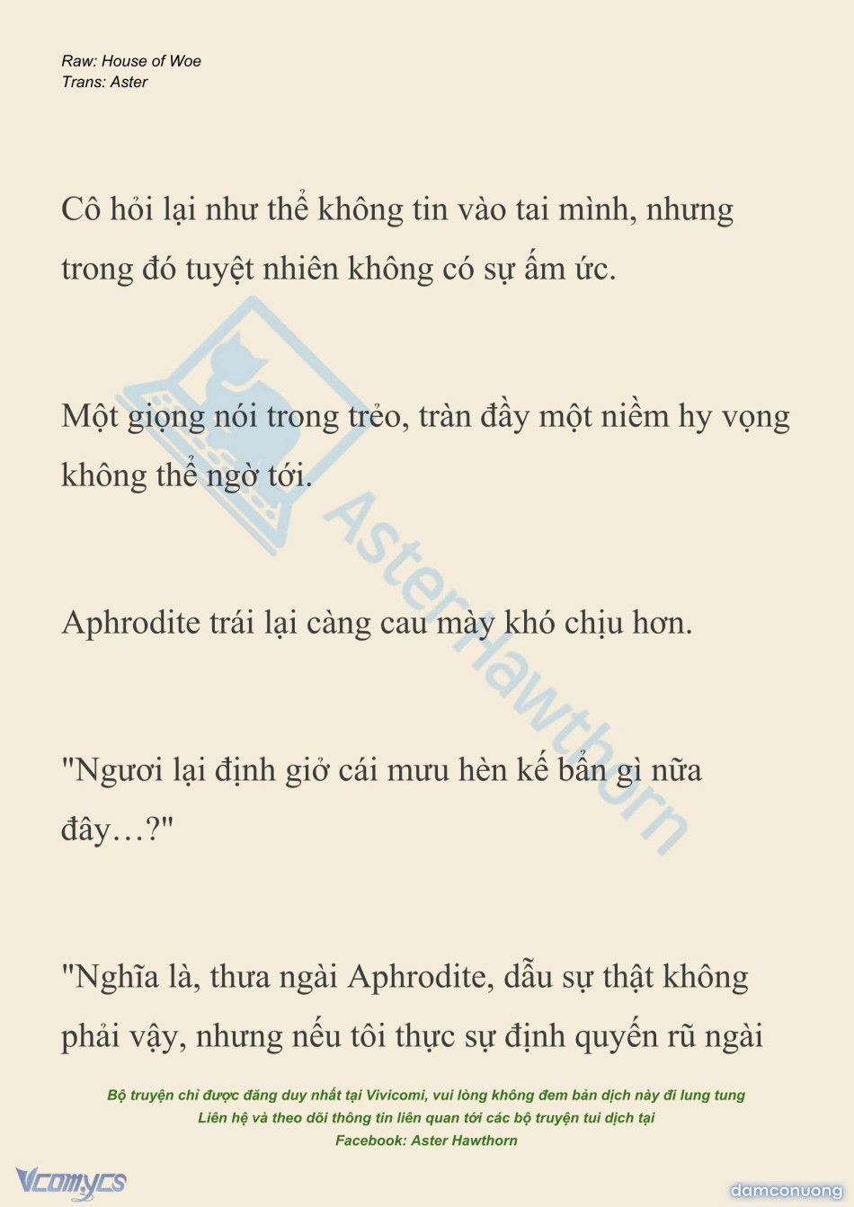 đọc truyện [novel] Dành Cho Các Nữ Thần: Dành Cho Psyche Chương 42 ảnh 3 tại Thiên Thai Truyện