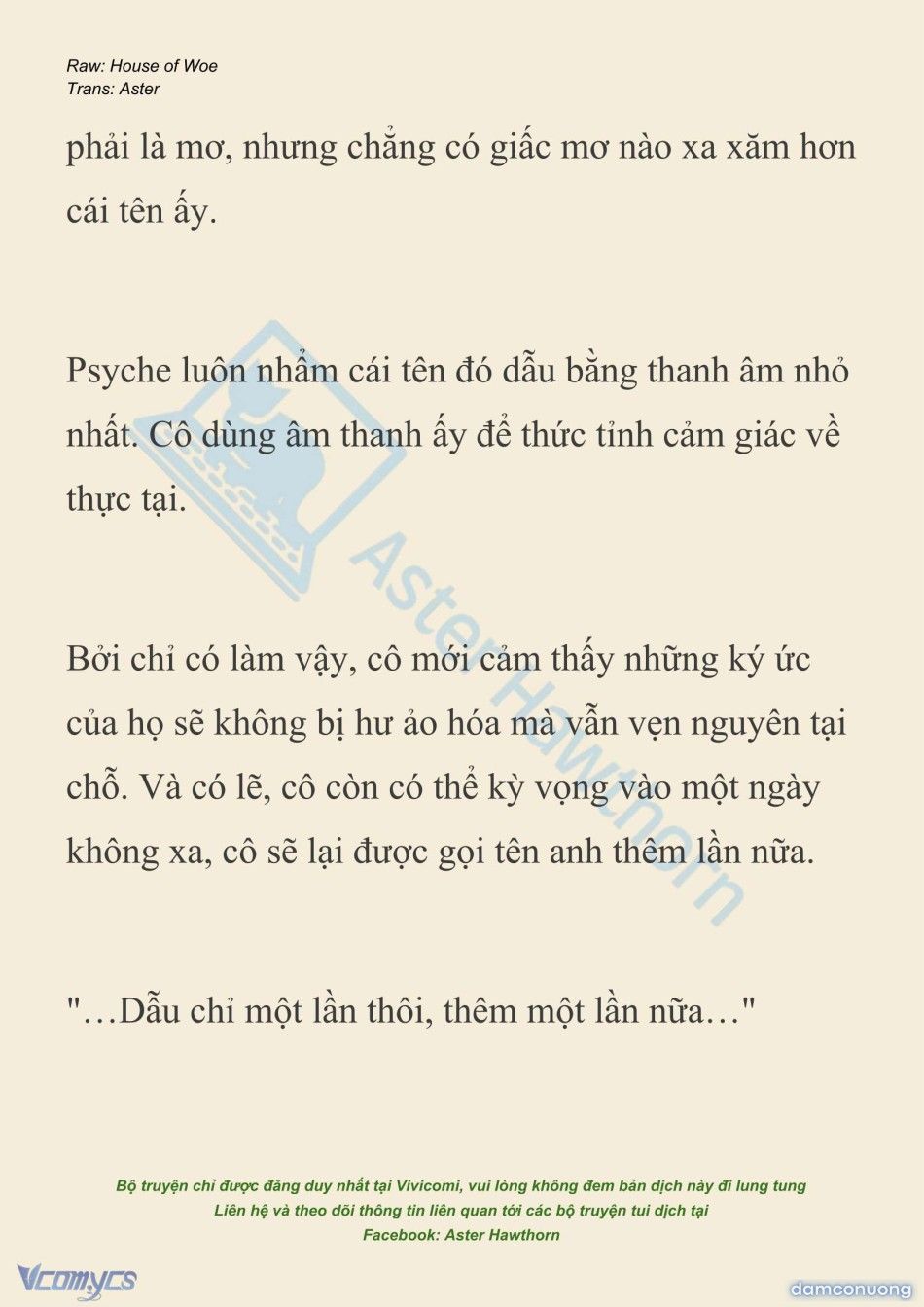 đọc truyện [novel] Dành Cho Các Nữ Thần: Dành Cho Psyche Chương 42 ảnh 13 tại Thiên Thai Truyện