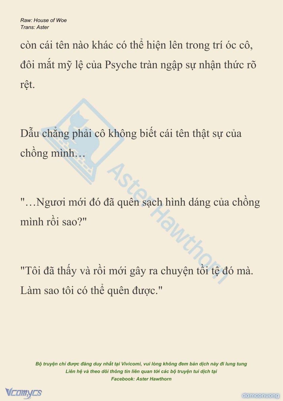 đọc truyện [novel] Dành Cho Các Nữ Thần: Dành Cho Psyche Chương 42 ảnh 17 tại Thiên Thai Truyện