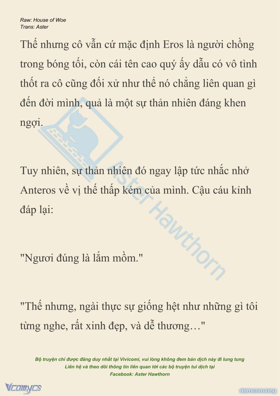 đọc truyện [novel] Dành Cho Các Nữ Thần: Dành Cho Psyche Chương 42 ảnh 18 tại Thiên Thai Truyện