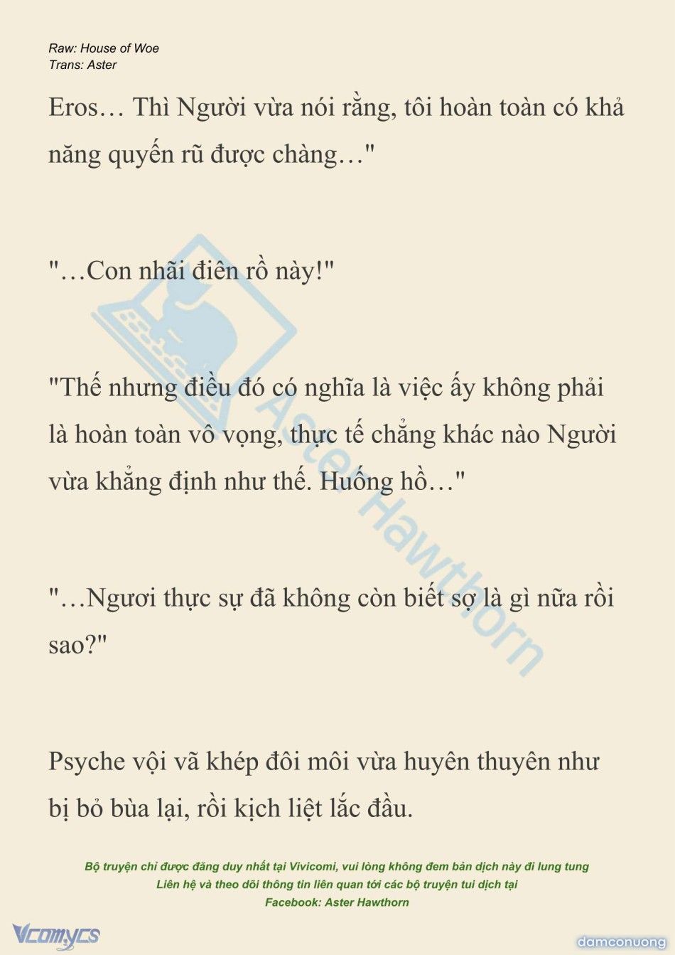 đọc truyện [novel] Dành Cho Các Nữ Thần: Dành Cho Psyche Chương 42 ảnh 4 tại Thiên Thai Truyện