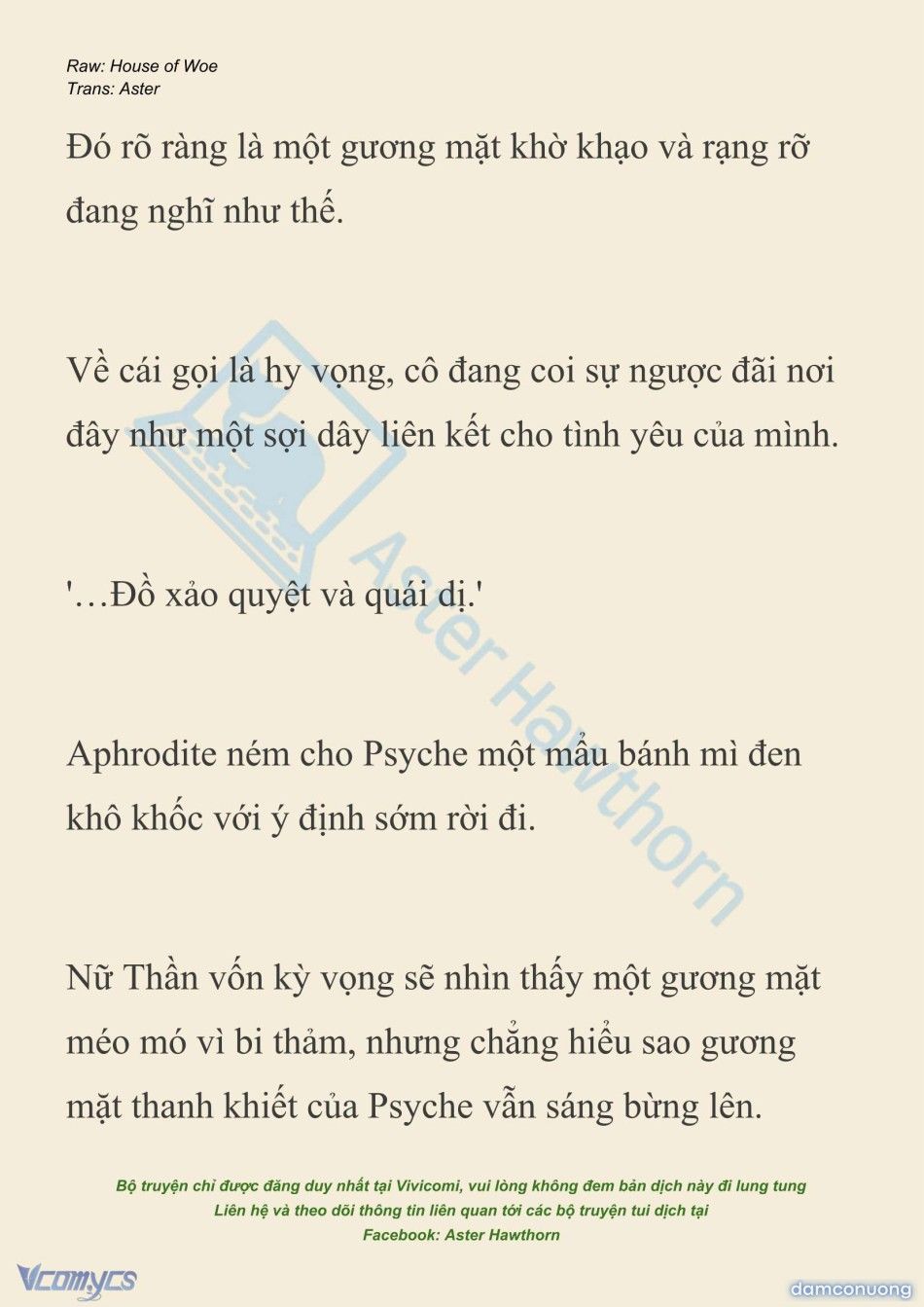 đọc truyện [novel] Dành Cho Các Nữ Thần: Dành Cho Psyche Chương 42 ảnh 8 tại Thiên Thai Truyện