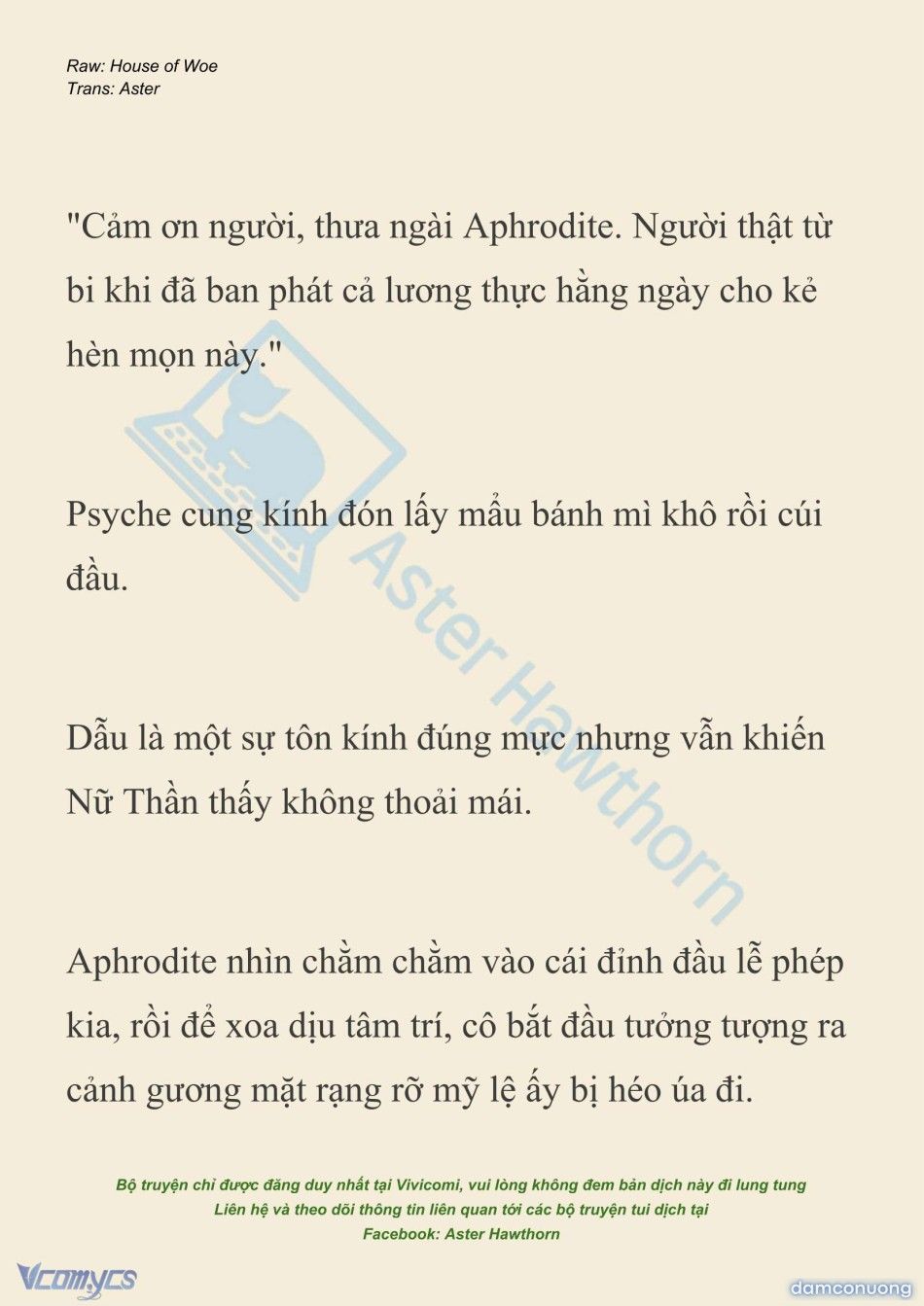 đọc truyện [novel] Dành Cho Các Nữ Thần: Dành Cho Psyche Chương 42 ảnh 9 tại Thiên Thai Truyện