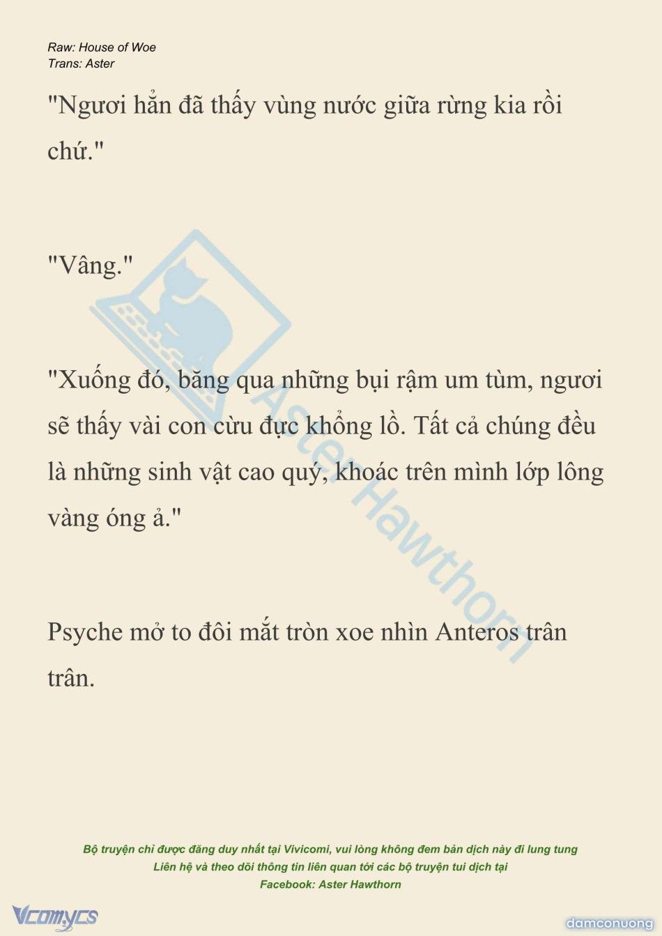 đọc truyện [novel] Dành Cho Các Nữ Thần: Dành Cho Psyche Chương 43 ảnh 3 tại Thiên Thai Truyện